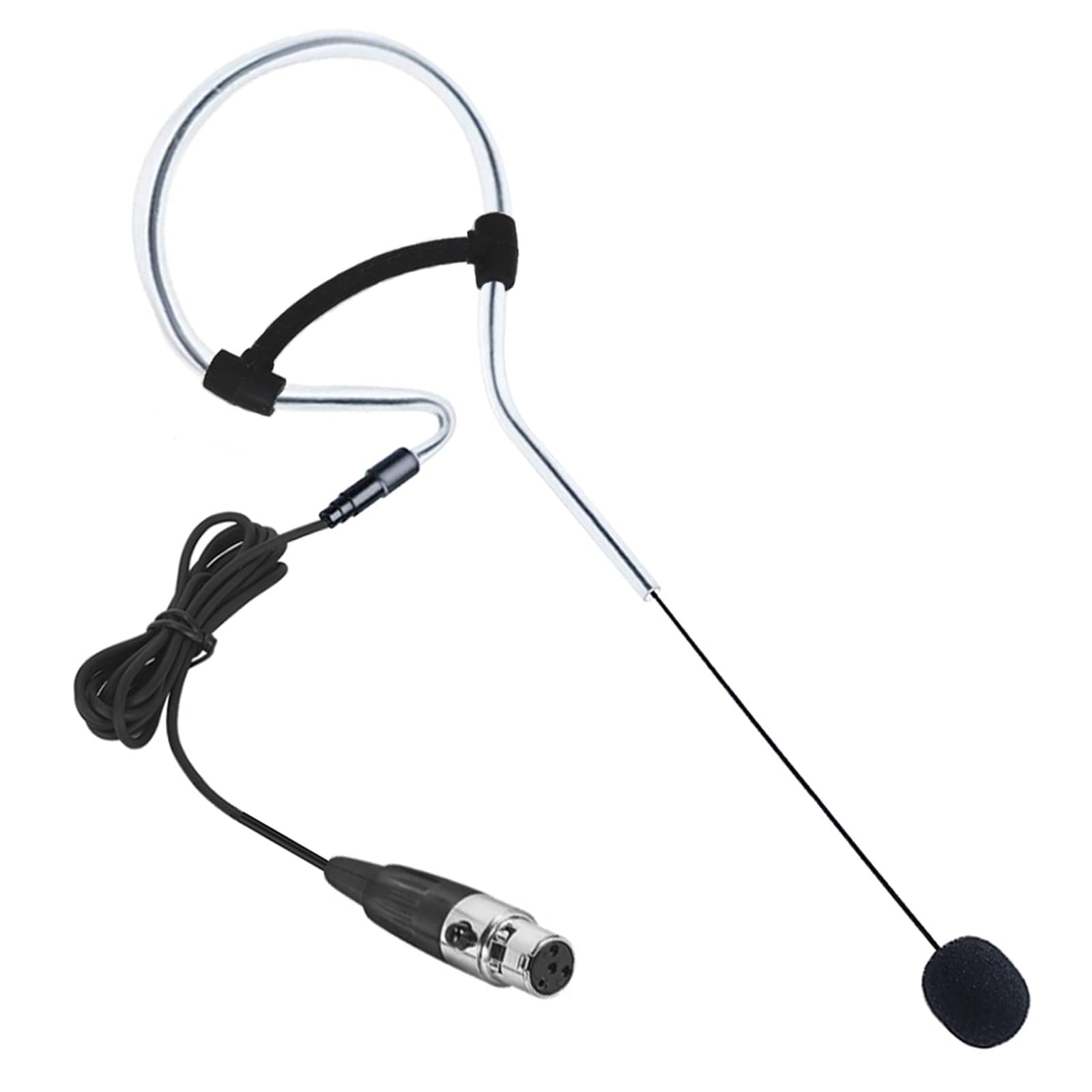 XHXJCYS Black Single Earset Headset Microphone