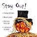 Halloween Haunters Animated Standing 6 Foot Scary Pumpkin Head Scarecrow Man Prop Decoration - Light-Up Flashing Face Turning Jack-O-Lantern Head with Moaning Sounds - Straw Hands, Haunted Harvest