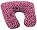 GOGO Pillow - 3-in-1 Travel Pillow, Neck Pillow, Tablet Holder - Pink Leopard (00179)