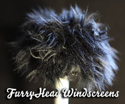 Furryhead Windscreen Black for Zoom H1