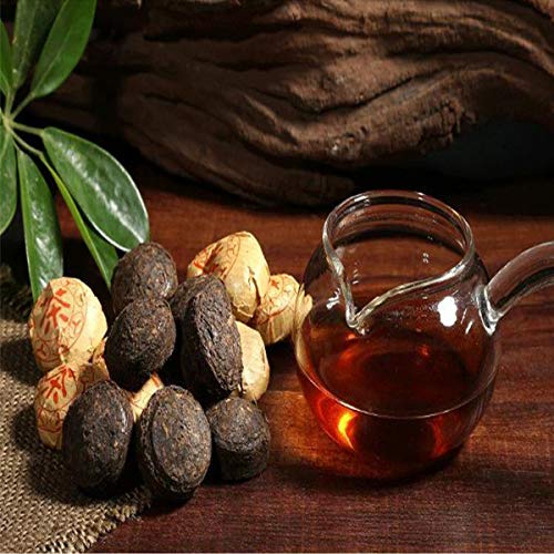 250g (0.55LB) Reifer Pu'er-Tee Alter Puer-Tee Broken tuo mini cakes Yunnan gekochter Bio-Tee Schwarzer Tee Gekochter Pu-Erh-Tee Pu-Erh-Tee Chinesischer Tee Gesunder Puerh-Tee Roter Tee – Bild 6