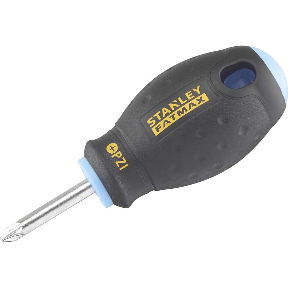 Stanley 0-65-408 Fat Max Screwdriver Pozidrive Pz1X30Mm-Black