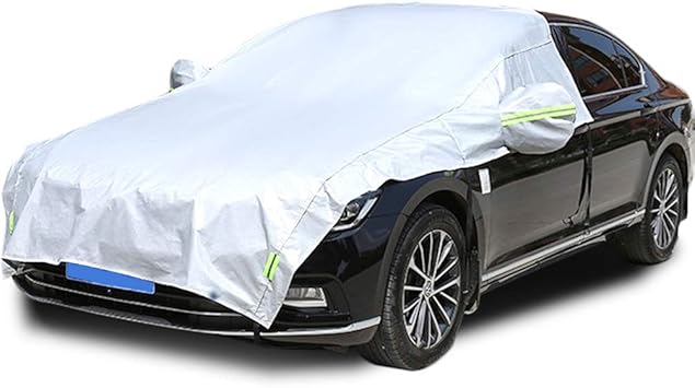 Amazon Konnfeir 車カバー ハーフ ボンネットカバー カーカバー ボディーカバー 自動車カバー ハーフカバー 防水 防塵 Uvカット 裏起毛タイプ セダン 対応 ボディーカバー 車 バイク