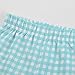 ChicNChic Toddler Baby Girls Summer Clothes Whale Print Top with Plaid Shorts Outfits Set (3T, Pink)