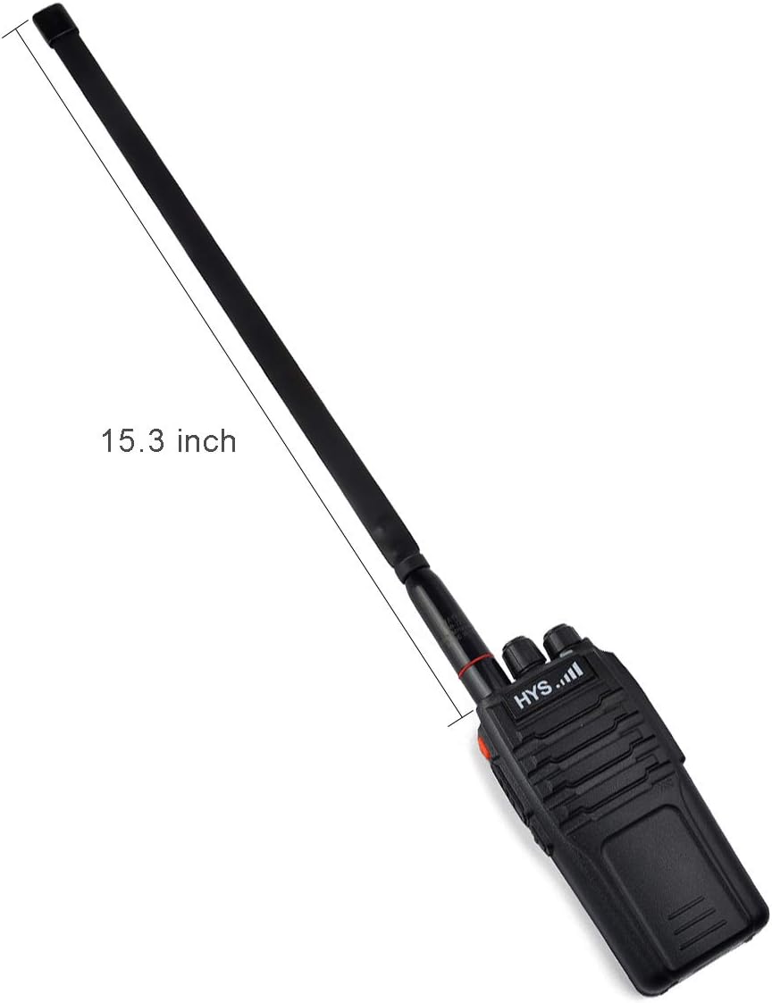 TWAYRDIO Foldable SMA-Female CS Tactical Antenna Dual Band 144/430Mhz Antenna for Baofeng UV-5R UV-82 GT-3 Wouxun Kenwood Radio: Home Audio & Theater