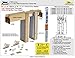 Johnson Hardware 1500 Commercial Grade Pocket Door Frame (28 INCH X 80 INCH)