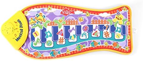 Music Piano Mat TOWERPRO Animal Pattern Baby Kick and Touch Play Keyboard Multi Function Crawling Blanket Early Education Tool