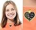 I Love My Wife Charm - Gold Color Necklace Heart - Gift For Her