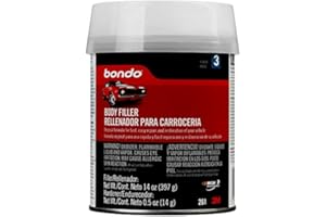 3M Bondo 261 Lightweight Filler Pint Can - 14 oz. (Pack of 12)
