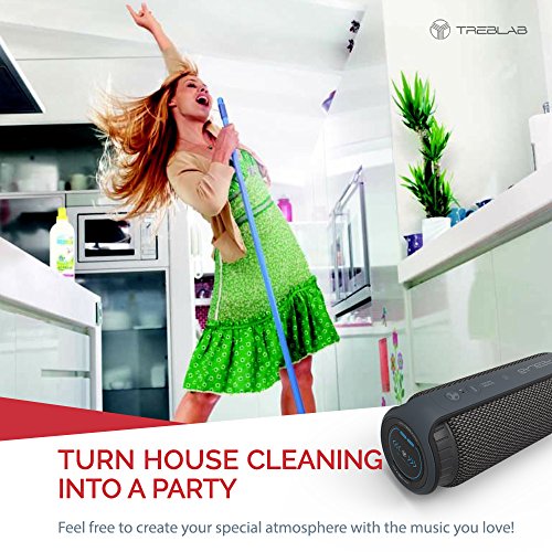TREBLAB-HD55-Bluetooth-Speaker-Enjoy-Loud-360-Surround-Sound-At-Home-Outdoors-Or-Travel-2017-New-Model-Loudest-24W-Portable-Stereo-Best-Bass-Blue-Tooth-w-Wireless-Speakerphone-Waterproof-IPX4