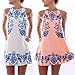 Fedi Sexy Women Sleeveless Floral Sundress Evening Cocktail Party Mini Maxi Dress Asian Size XL