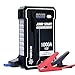 Vekkia Portable Lithium Car Jump Starter Power Pack Battery Booster, 1000A Peak Start Dead Batteries of 7.0L Gas Engine. 4X-Efficiency-Output Tech, 40% More Powerful. Smart Clamp, Case & Cable Incl.