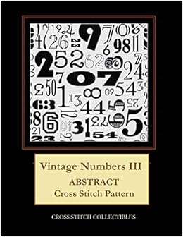 picture Cross Stitch Numbers Large amazon com