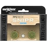 KontrolFreek FPS Freek Snipr for PlayStation 4 (PS4) Controller | Performance Thumbsticks | 2 High-Rise Convex (Domed) | Green