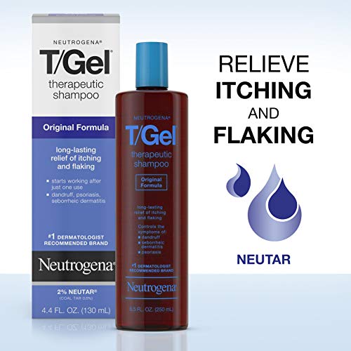 Neutrogena T Gel Therapeutic Shampoo Original Formula Anti Dandruff Treatment For Long Lasting Relief Of Itching And Flaking Scalp As A Result Of Psoriasis And Seborrheic Dermatitis 8 5 Fl Oz Pack Of 2 Pricepulse