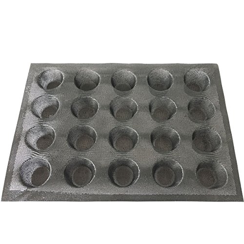 Silicone Choux Tarts Forms Bread Molds Perforated Non Stick Baking Sheets