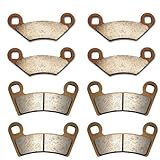 2008-2014 Polaris Ranger RZR S 800 Sintered HH Front & Rear Brake Pads