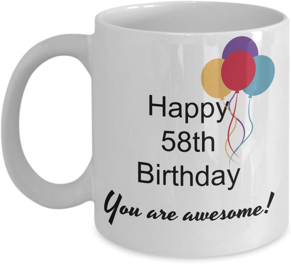 birthday gifts for 58 year old woman