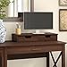 Bush Furniture Key West Desktop Organizer with Drawers in Bing Cherry