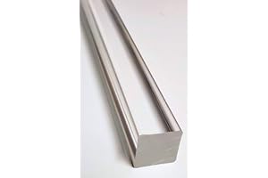 BEST ACRYLICS 1" x 1" x 36" Long Square Clear Extruded Acrylic Plexiglass Rod - 25.4mm x 25.4mm Acrylic Bar