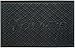 Welcome Mat for Outdoor and Indoor Use, Gray Rubber Large 19 X 31 Inch, Welcome Mat for Front Door