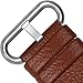 Fullmosa 12 Colors for Quick Release Leather Watch Band, Uli Genuine Leather Watch Strap 20mm Brown