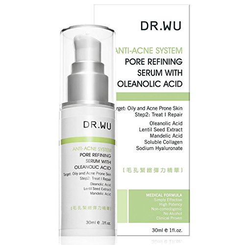 Dr. Wu Anti-Blemish-Acne System Pore Refining Serum, 1oz