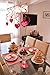 44PCS Valentine’s Day Decorations Set - Valentines Hanging Swirls Heart Garland String Photo Booth Props Rose Petals Wedding Anniversary Proposal Party Decor