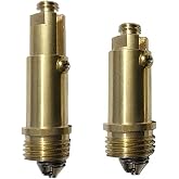 YXQ 2Pcs Pop Up Bolt Brass Click Clack Push Spring Plug Clicker Replacement for Bathroom Basin Drain Sink Stopper