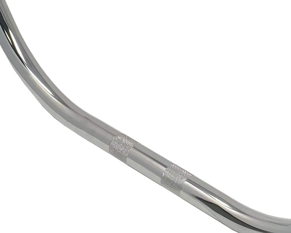 Chrome Motorcycle 25mm 1″ Inch Beach Bars Handlebars Chopper Cruiser ...