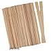 DIYARTZ Wooden Paint Stir Sticks, 100 Pack, Perfect for DIMixing Liquids. DIY Craft Sticks, Home Improvement, Natural Smooth Wood (12 Inch)