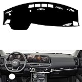 Leather Dash Board Cover mat Compatible with Nissan