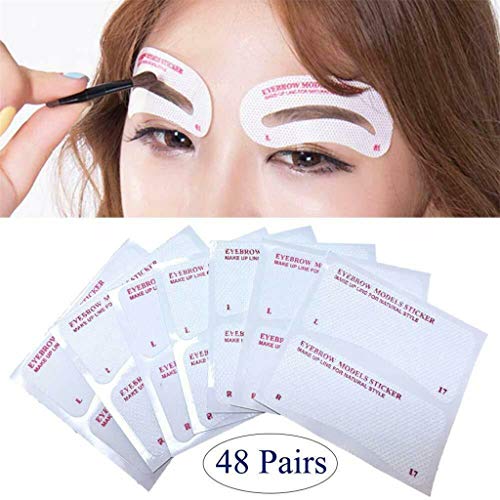 GD Gmgod❤️❤️Eyebrow Stencils Eyebrows Grooming Stencil Kit Shaping Templates DIY Tools