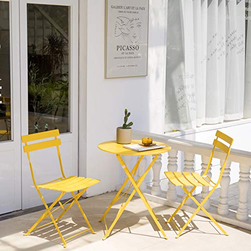 Patio Choice Patio Bistro Set, Outdoor Patio Furniture Sets, 3 Piece