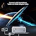 Mini Projector [2020 Updated], Projector 1080P Supported, 4500 Lux 210″ Display with 52,000 Hrs LED Movie Projector Compatible with Phone,Computer,Laptop,USB,HDMI,VGA,SD PONER SAUNDthumb 2
