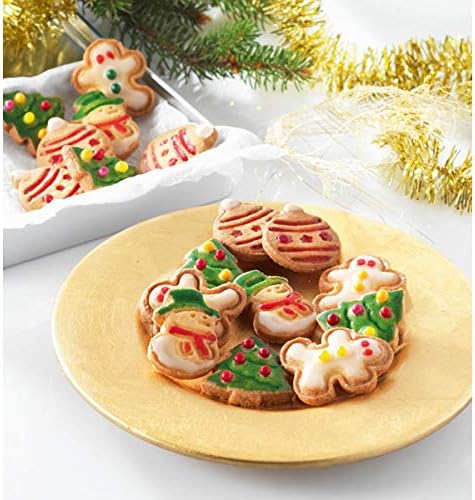 Biscotti Di Natale Olandesi.Patisse 01997 Set Di 4 Formine Per Biscotti Di Pasta Frolla In Polipropilene Motivo Natale Colore Verde Giallo Rosso Bianco Amazon It Casa E Cucina