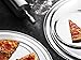 New Star Foodservice 50806 Restaurant-Grade Aluminum Pizza Pan, Baking Tray, Coupe Style, 10-Inch