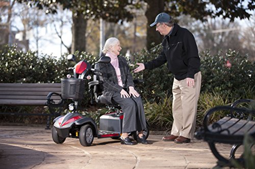 Drive Ventura Power Mobility Scooter, 4 Wheel, 18" Captains Seat & FREE Medical Utility Bag Black! - #VENTURA418CS