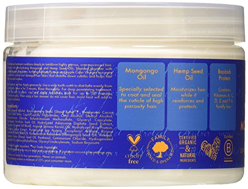 Shea Moisture High Porosity Seal Masque, 12 Oz, 2 Pack - Thumbnail 3