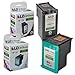LD Products Remanufactured Replacements for HP 96 and 97 Ink Cartridges (2 Pack) DesignJet 5940, 5940xi, Deskjet 5740, 5740xi, 5743, 6520, OfficeJet 7210, 7210v, 7210xi, PhotoSmart 2610xi, 2613, 2710
