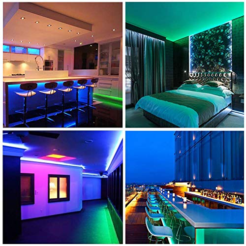 DAYBETTER Led Strip Light Waterproof 600leds 32.8ft 10m Waterproof Flexible Color Changing RGB SMD 5 - //medicalbooks.filipinodoctors.org