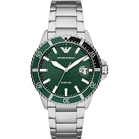 Amazon.com: Emporio Armani Men's Chronograph Stainless Steel Watch