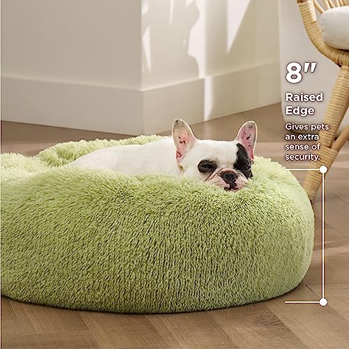 Bedsure Calming Dog Bed for Small Dogs Donut Washable Small Pet Bed