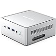 MINISFORUM Venus Series NAB6 Lite Mini PC, 12th Gen Core i5-12600H Small Compter, 16G DDR4+512GB PCIe4.0 SSD, 2X HDMI+2X USB-C 4K@60Hz Output, 2X 2.5G RJ45 Port, 4X USB3.2 Small Form Factor
