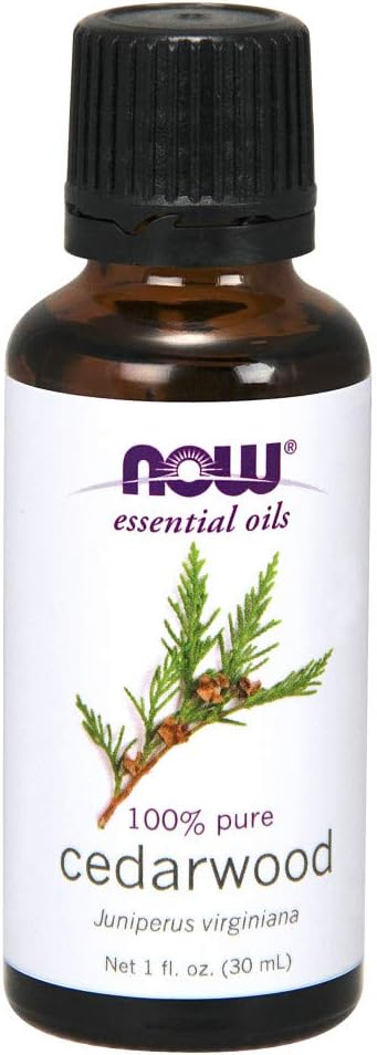 NOW Cedarwood Oil, 1 Fl Oz (Pack of 2)