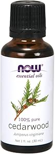 NOW Cedarwood Oil, 1 Fl Oz (Pack of 2)