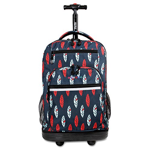 J world new york sundance rolling backpack Clearance