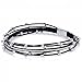 17KM Women Stylish Bracelets Multilayers Silver Beads Leather Bracelets Fashion Charm Wrap Cuff Bracelet for Girls