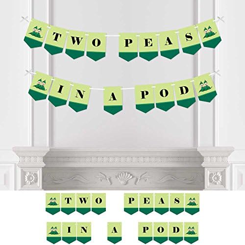 two peas in a pod baby shower decorations