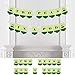 Big Dot of Happiness Twins Two Peas in a Pod - Baby Shower Bunting Banner - Green Party Decorations
